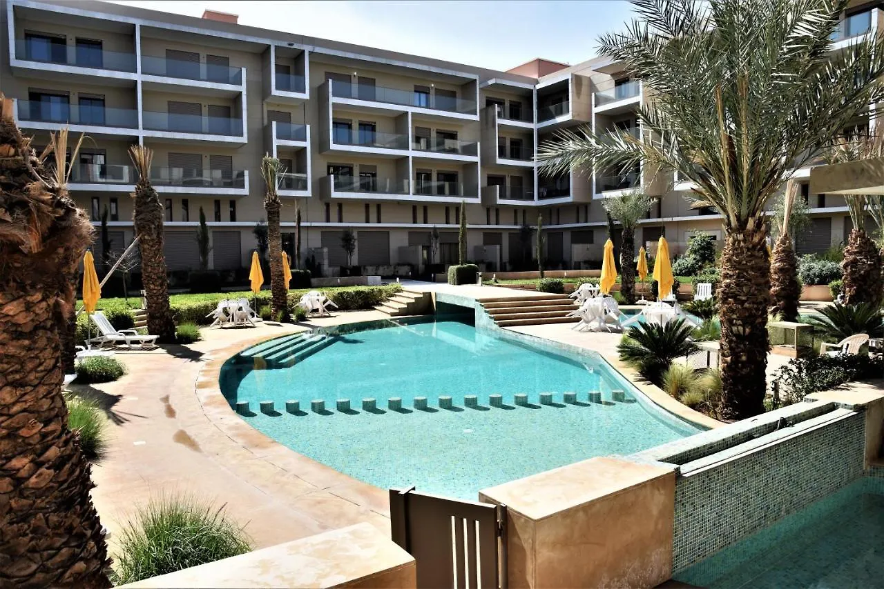 マラケシュRoyal Deluxe Platinum - Marrakech, Luxe Pool Viewアパートメント 0*, マラケシュ